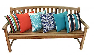 Assorted knife edge, piped and corded pillows by Easy Way for Wayfair