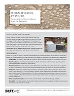 When It Rains, It Pours: White Paper Explores Water Resistance